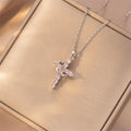 Crown of Glory Cross Necklace